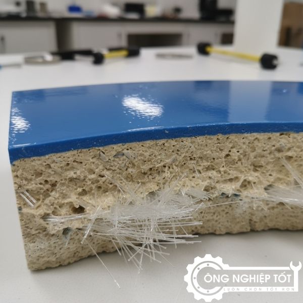 Cấu tạo bồn nước FRP – lớp composite